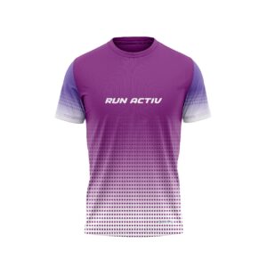 Run Activ Dry Fit Performance Tee - Purple